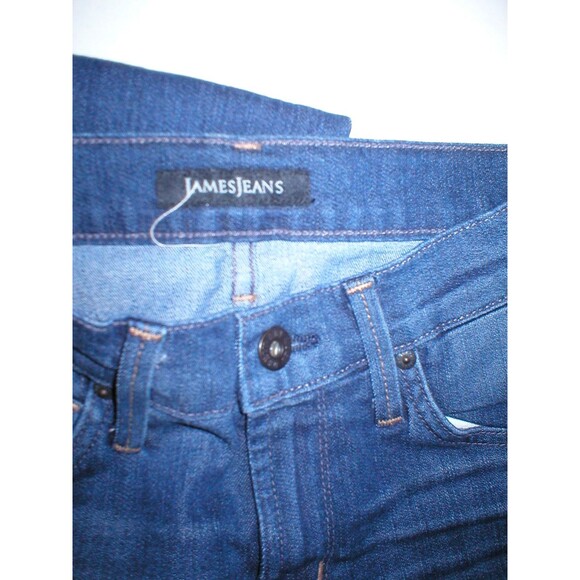 New Womens James Jeans Designer 25 Skinny Mediterranean Twiggy Dark Blue USA - Picture 2 of 4